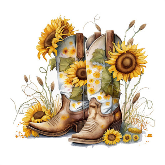 Boots - Full Square Drill Diamond Painting 30*30CM