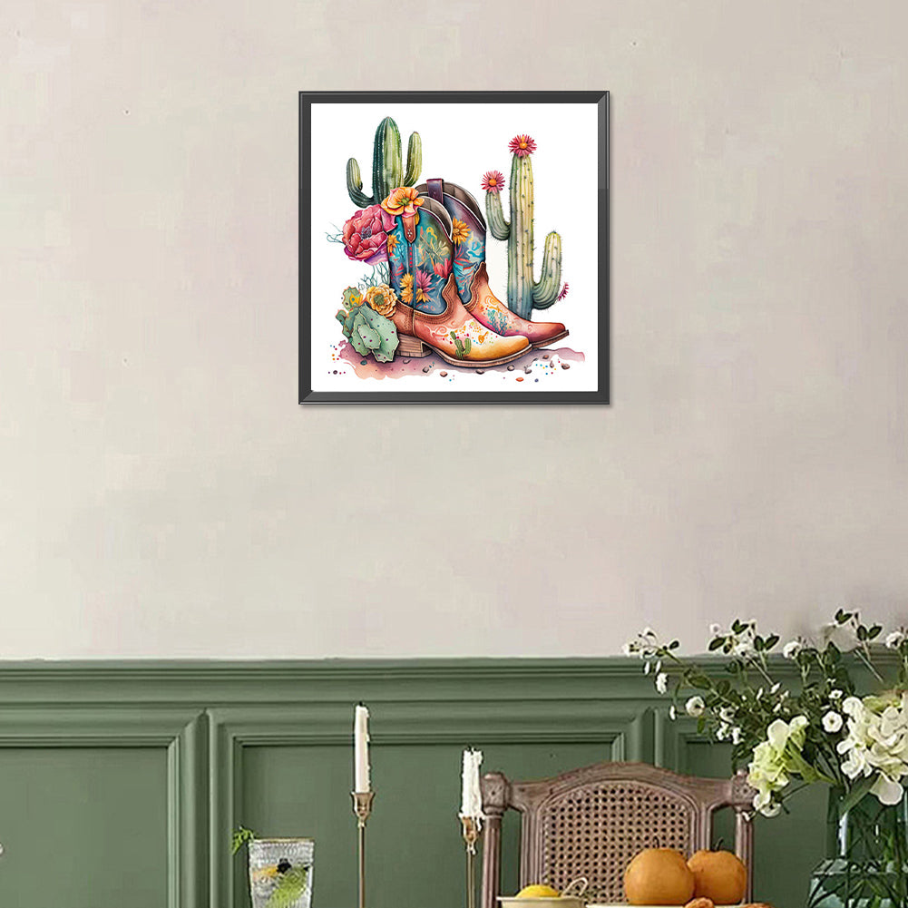 Boots - Full Square Drill Diamond Painting 30*30CM