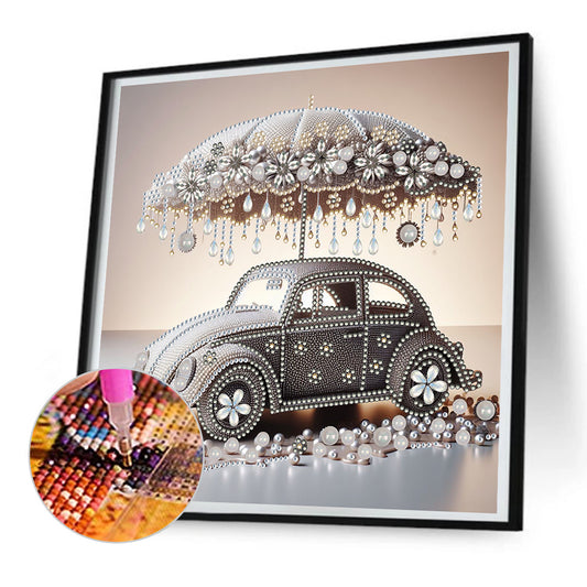 Art Umbrella Trolley - Special Shaped Drill Diamond Painting 30*30CM