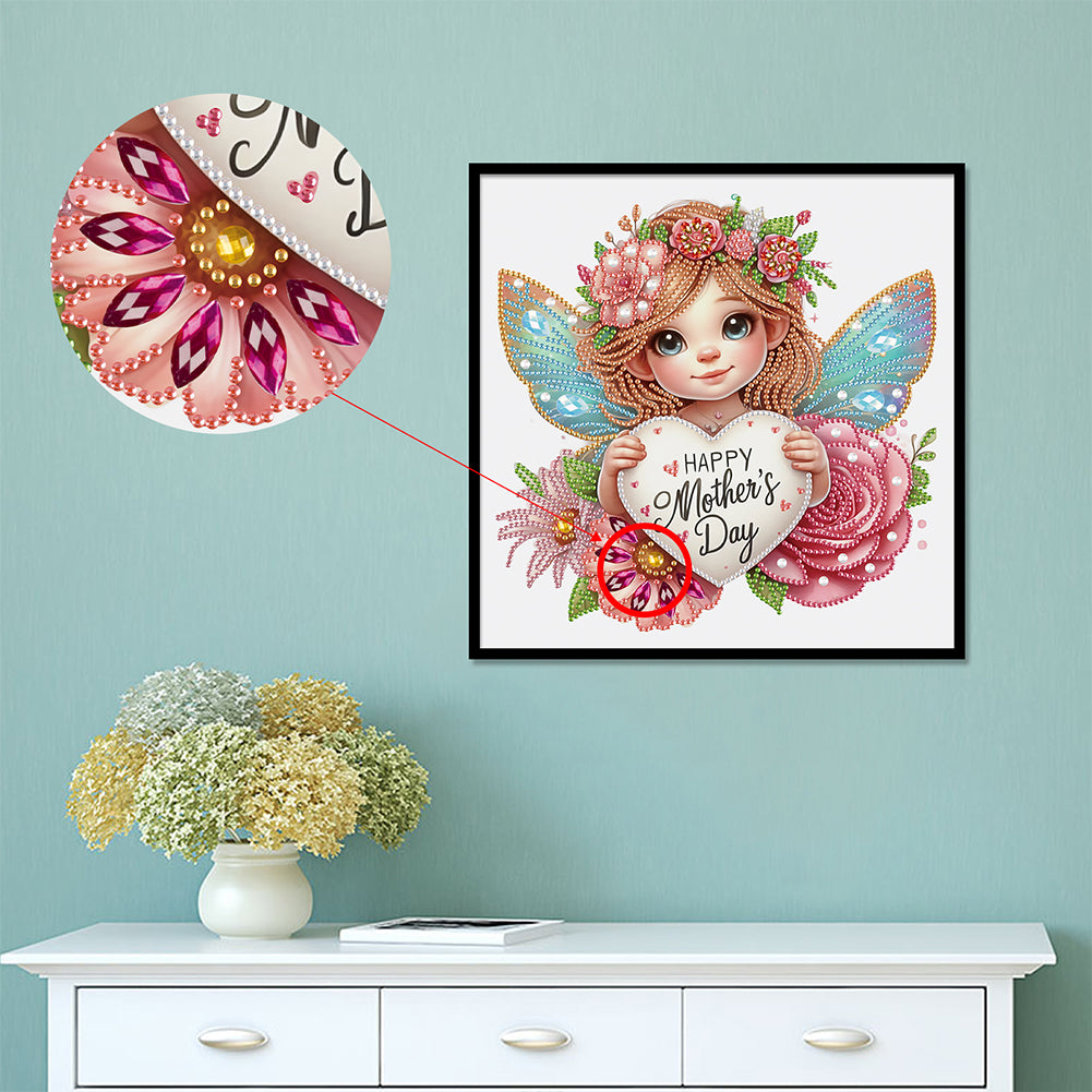 Elf Fairy - Special Shaped Drill Diamond Painting 30*30CM