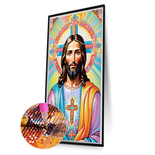 Mary Jesus Religion - Special Shaped Drill Diamond Painting 40*70CM