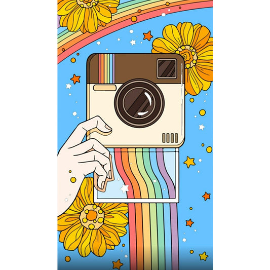 Camera - Full Square Drill Diamond Painting 40*70CM