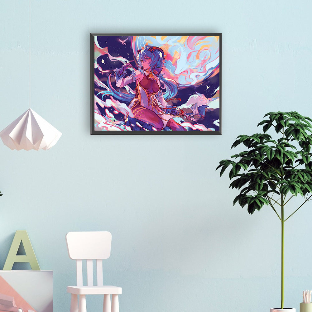 Original God: Ganyu - Full Round Drill Diamond Painting 40*30CM