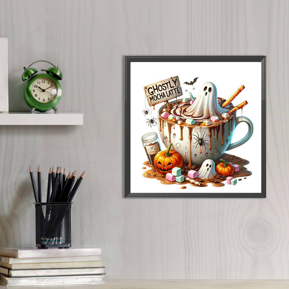 Halloween Desserts - Full Round Drill Diamond Painting 40*40CM