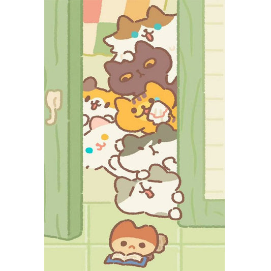 Cute Animals - Full Square Drill Diamond Painting 40*60CM