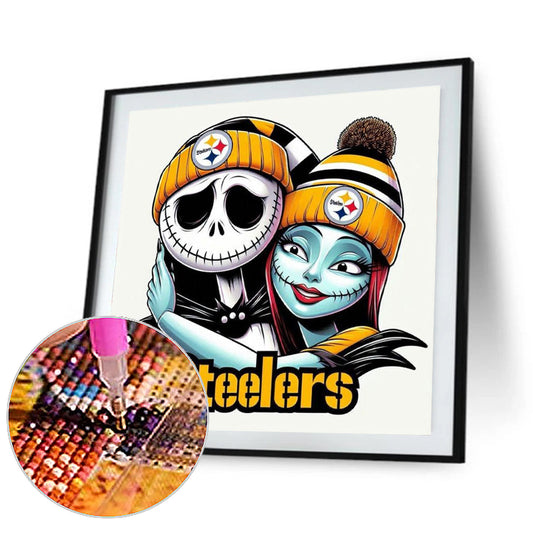 Pittsburgh Steelers - Full Round Drill Diamond Painting 40*40CM
