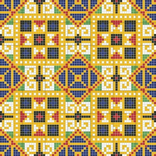 Traditional Mosaic - Full Square Drill Diamond Painting 30*30CM