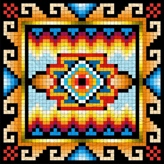 Traditional Eye Mosaic - Full Square Drill Diamond Painting 30*30CM