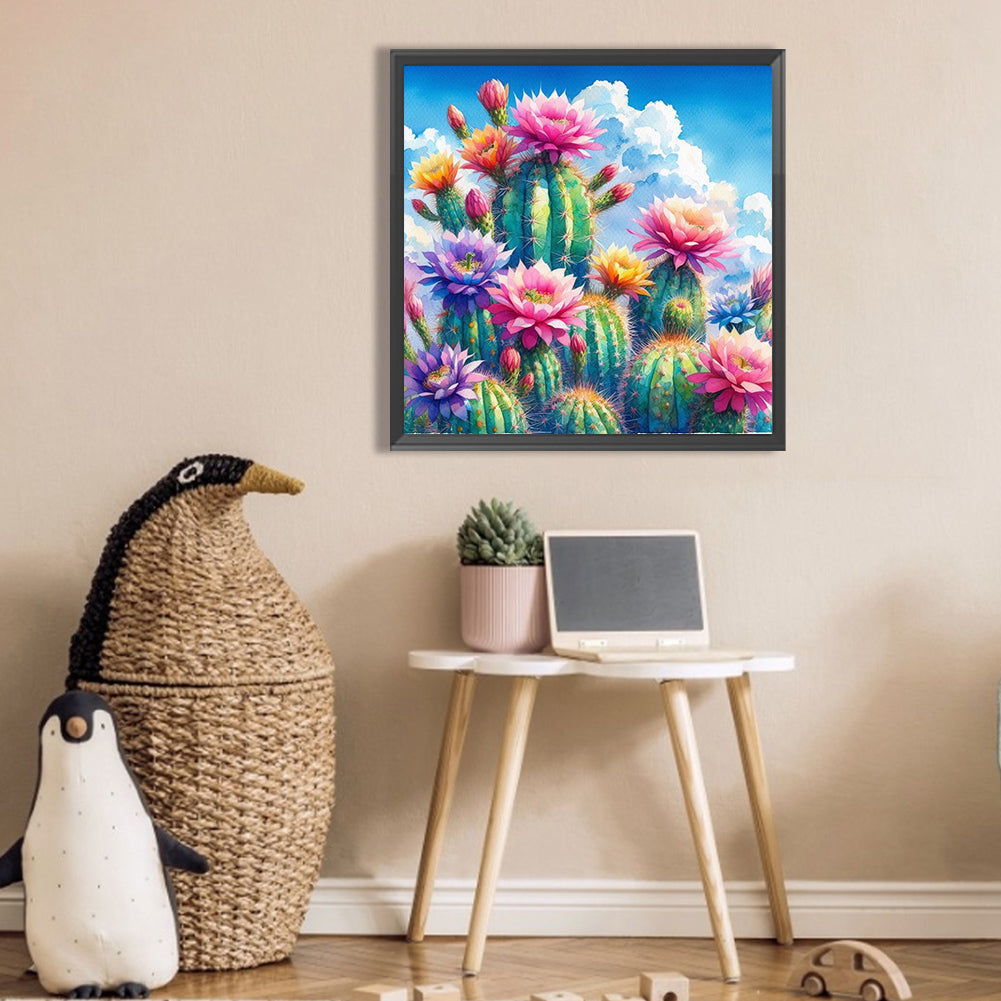Cactus - Full AB Square Drill Diamond Painting 30*30CM