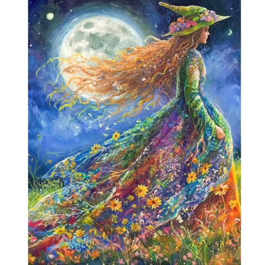 Witch - Full Square Drill Diamond Painting 40*50CM