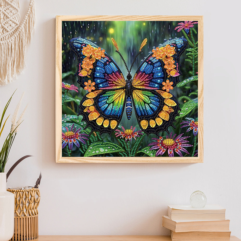 Butterfly - Special Shaped Drill Diamond Painting 30*30CM