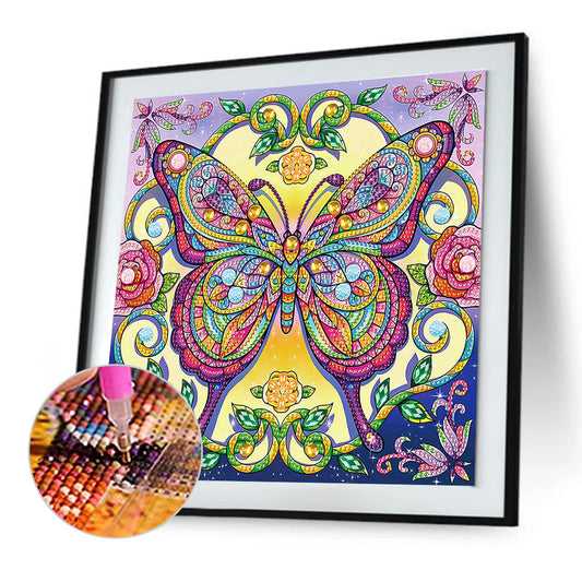 Butterfly - Special Shaped Drill Diamond Painting 30*30CM