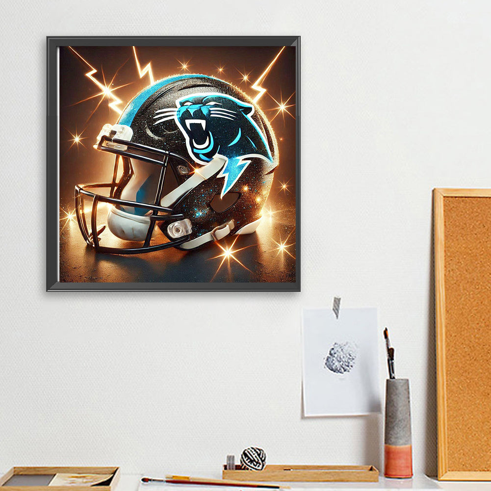 Carolina Panthers - Full Square Drill Diamond Painting 30*30CM