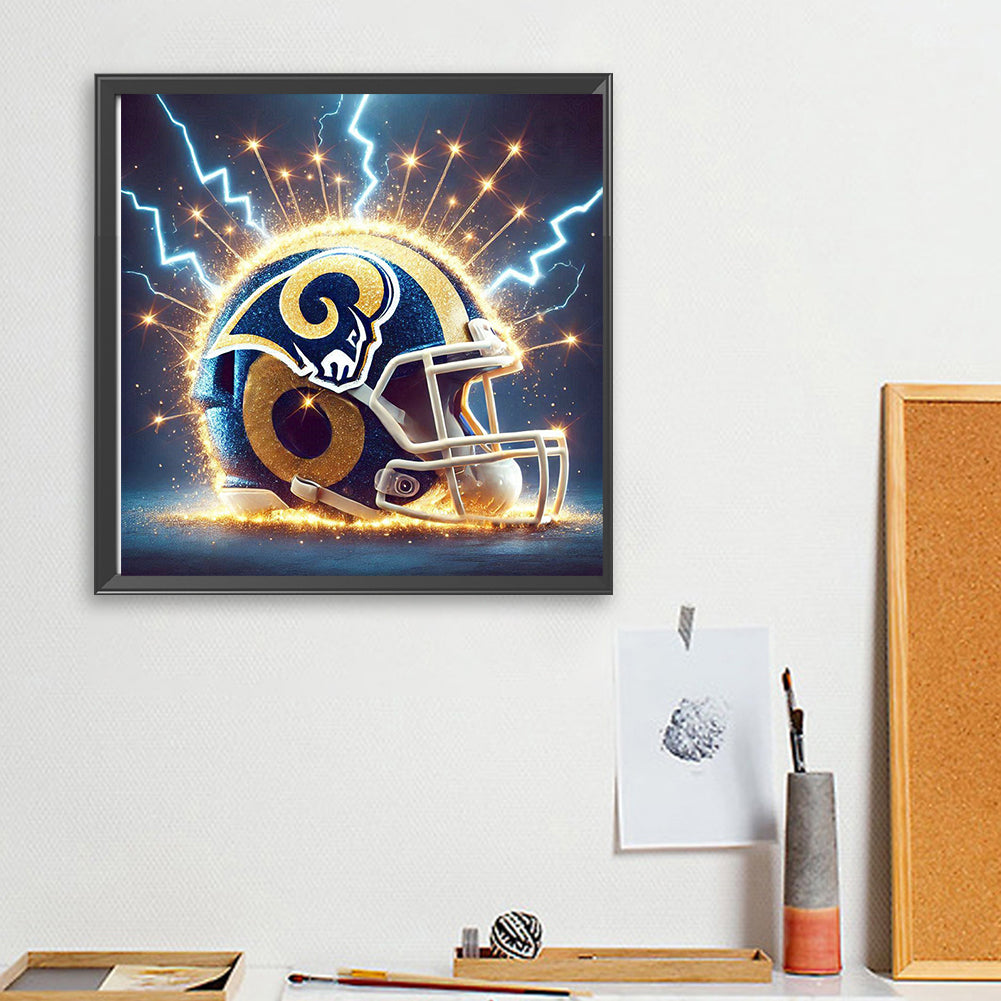 Los Angeles Rams - Full Square Drill Diamond Painting 30*30CM