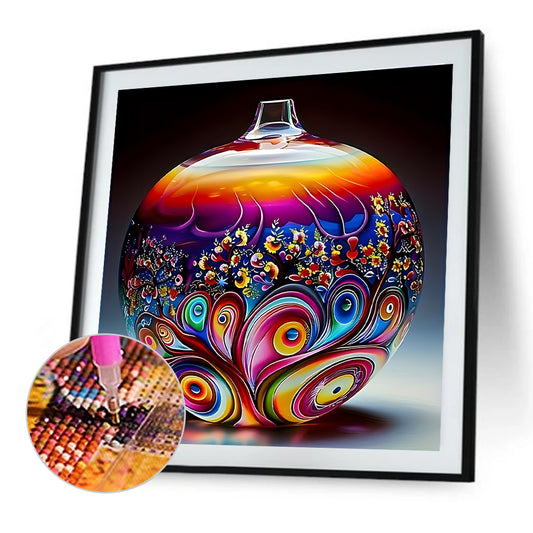 Art Vase - Full Round Drill Diamond Painting 40*40CM