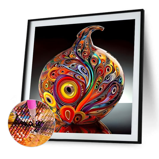Art Vase - Full Round Drill Diamond Painting 40*40CM