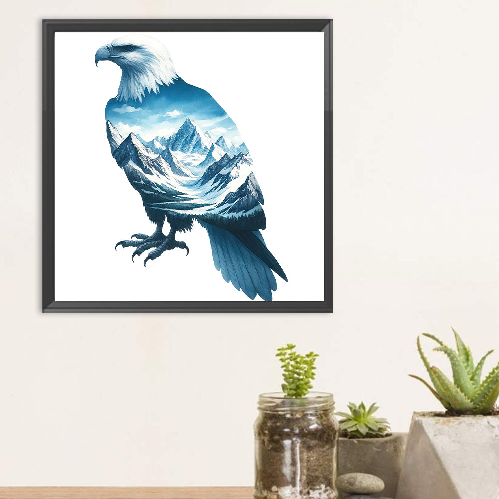 Eagle - Full Round Drill Diamond Painting 30*30CM