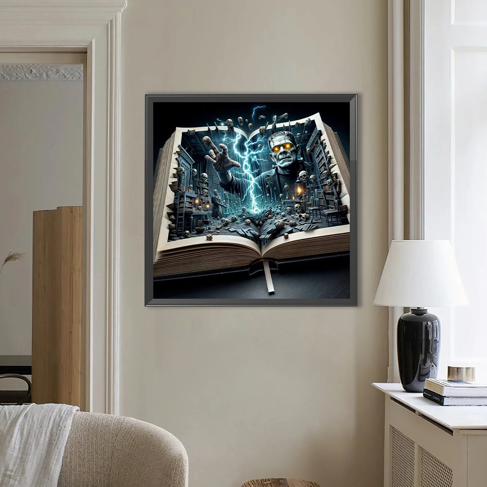 Horror Atmosphere - Full Round Drill Diamond Painting 50*50CM