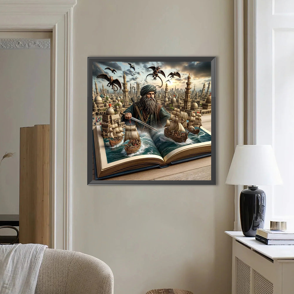 Pirates - Full Round Drill Diamond Painting 50*50CM