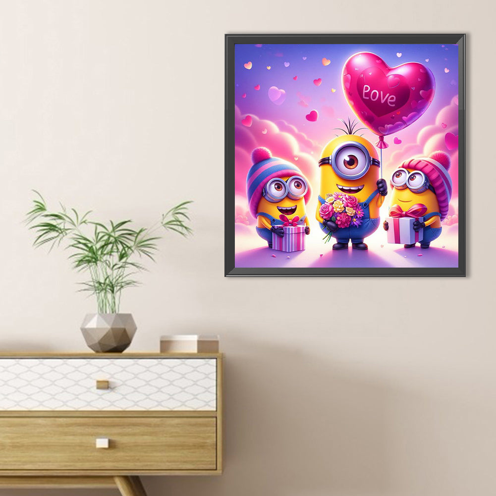 Minions - Full Round Drill Diamond Painting 40*40CM