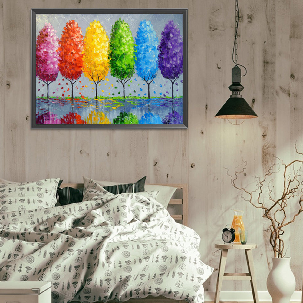 Colorful Forest - Full Square Drill Diamond Painting 40*30CM