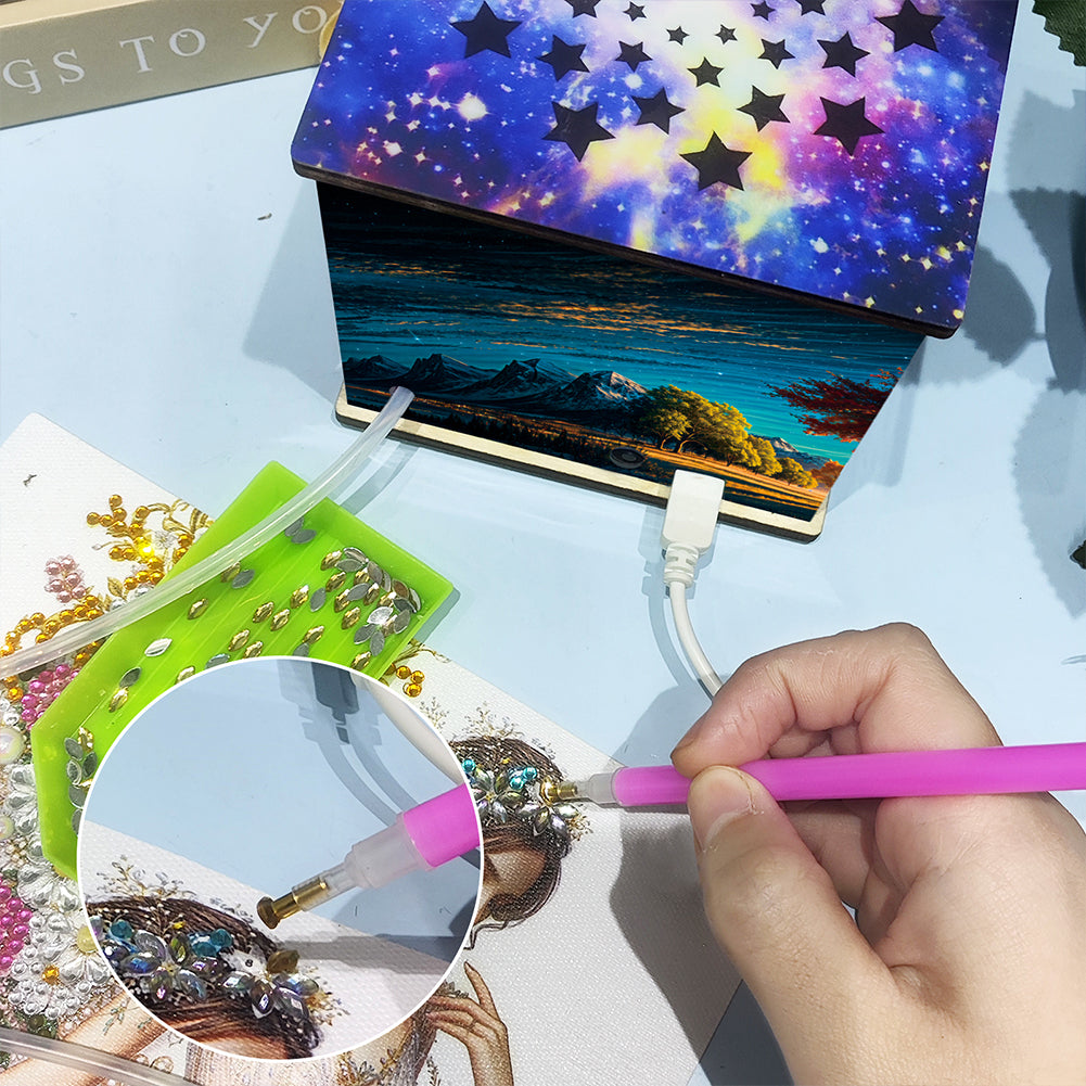 Diamond Painting Suction Device Portable Vacuum Diamond Painting Pen Kit for DIY