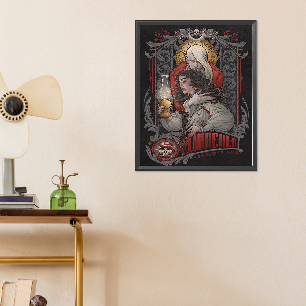 Vampire - Full Round Drill Diamond Painting 40*50CM