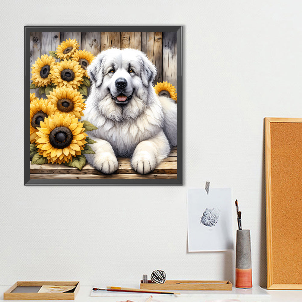 Chow Chow - Full Round Drill Diamond Painting 40*40CM