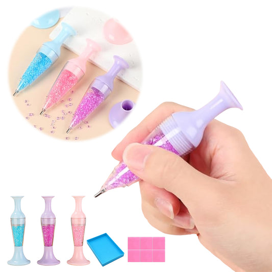 3Pcs Vase Shape 5D Diamond Painting Tool Diamond Art Painting Pen for Art Crafts