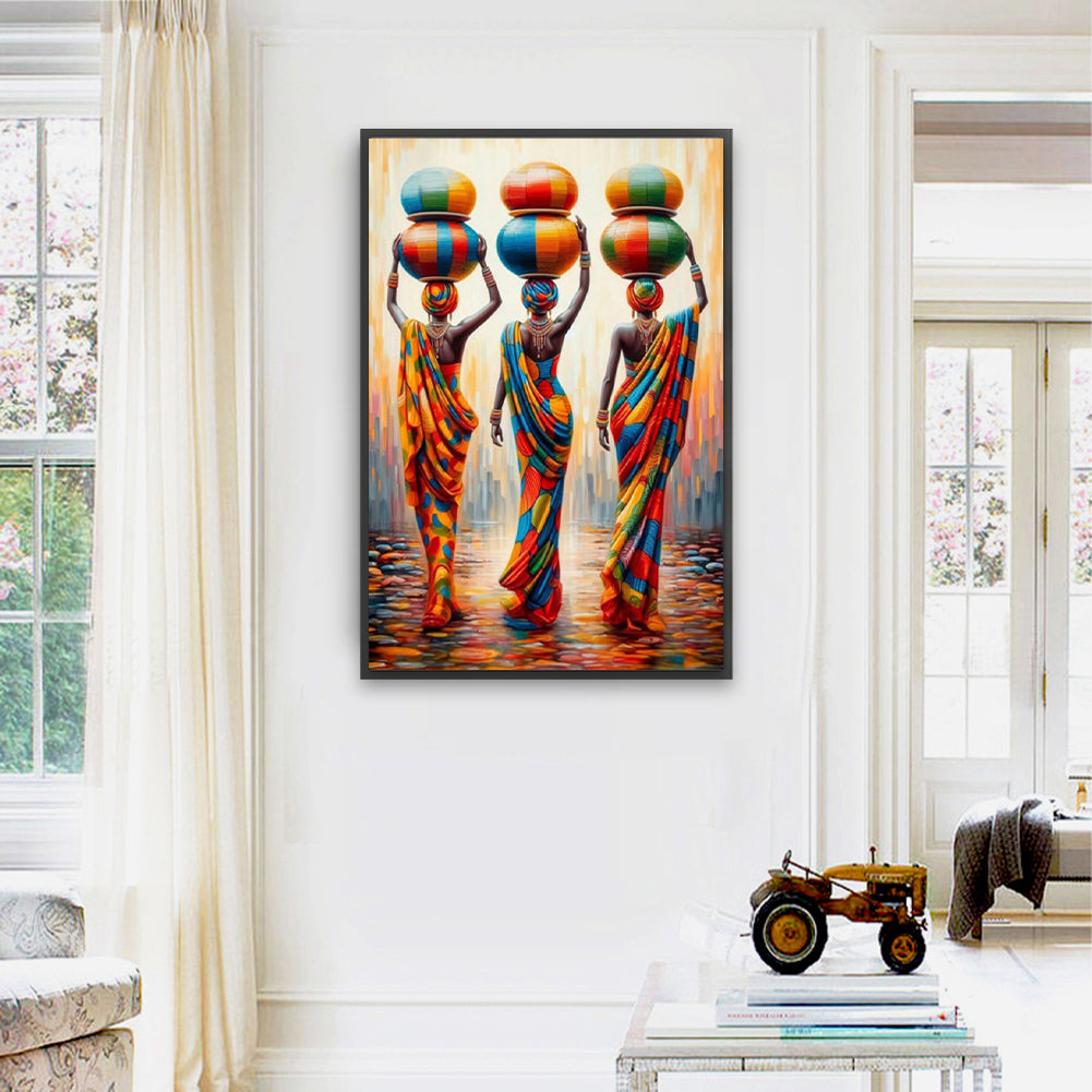 Three Sisters - Full Square Drill Diamond Painting 40*60CM