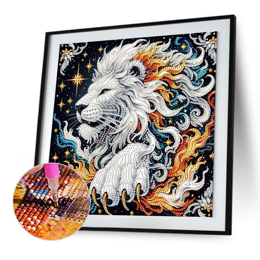 Paper Quilling Lions - Special Shaped Drill Diamond Painting 30*30CM