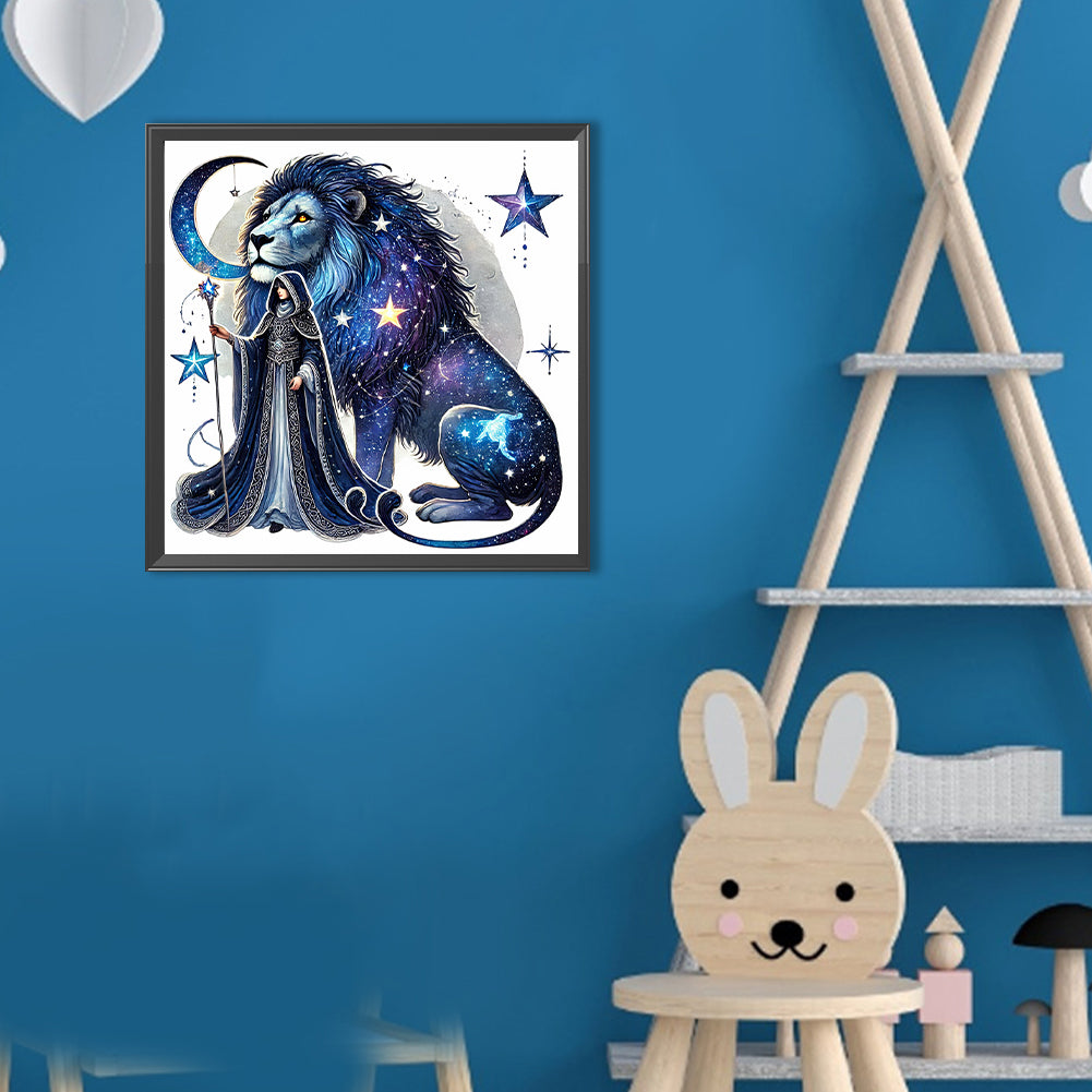 Wolf - Full Round Drill Diamond Painting 30*30CM