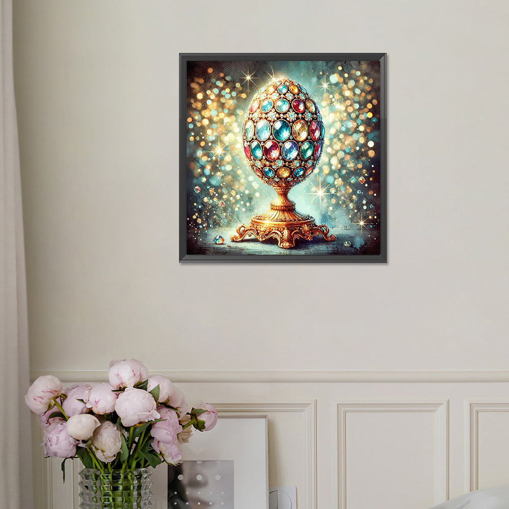 Easter Brilliant Egg - Full Square Drill Diamond Painting 30*30CM