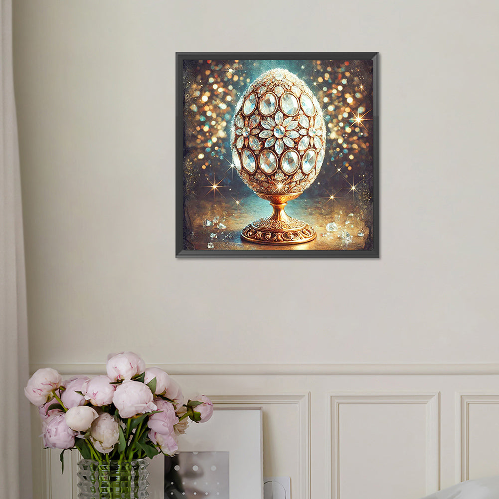 Easter Brilliant Egg - Full Square Drill Diamond Painting 30*30CM