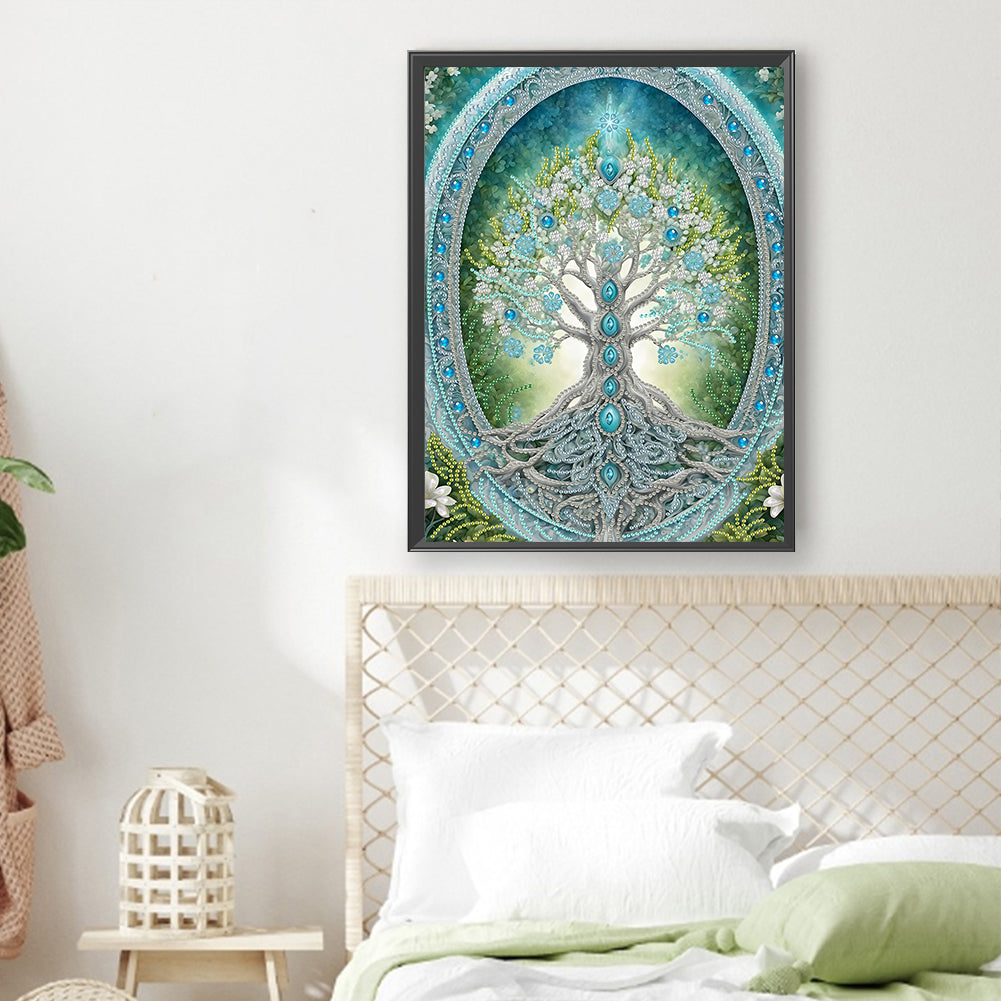 Dream Tree Of Life - Special Shaped Drill Diamond Painting 30*40CM