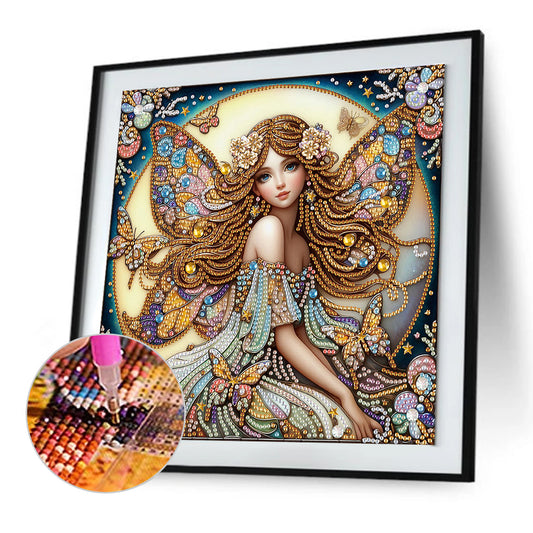 Elf Fairy - Special Shaped Drill Diamond Painting 30*30CM