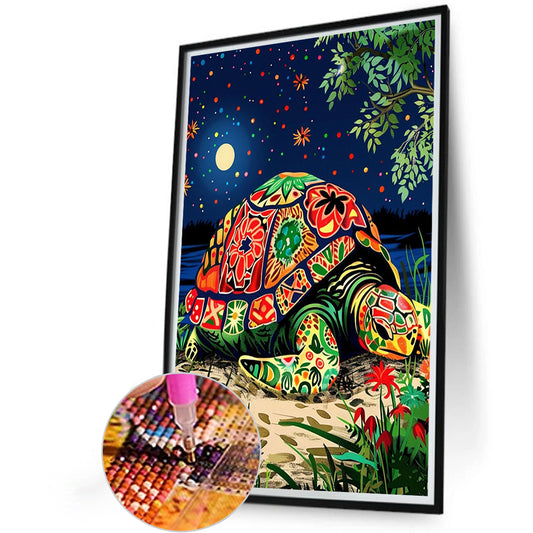 Sea Turtle - Full Round Drill Diamond Painting 40*60CM