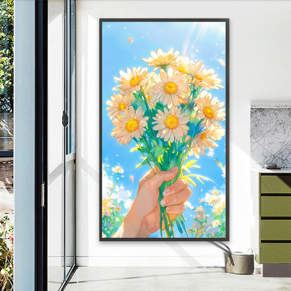 Bouquet In Hand - Full AB Round Drill Diamond Painting 40*70CM