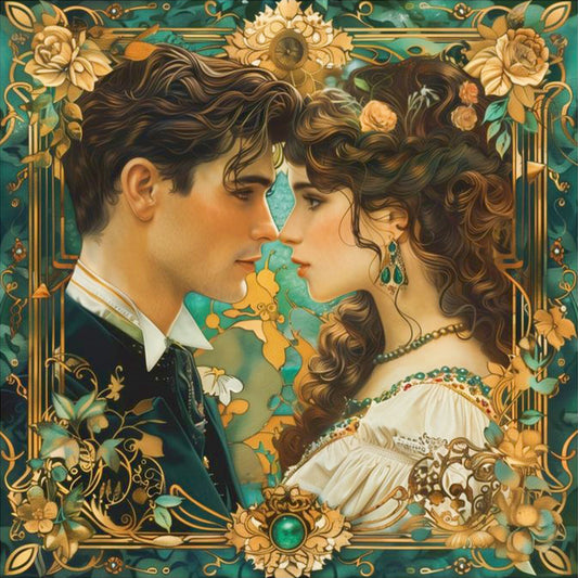 Romeo And Juliet - Full Square Drill Diamond Painting 40*40CM