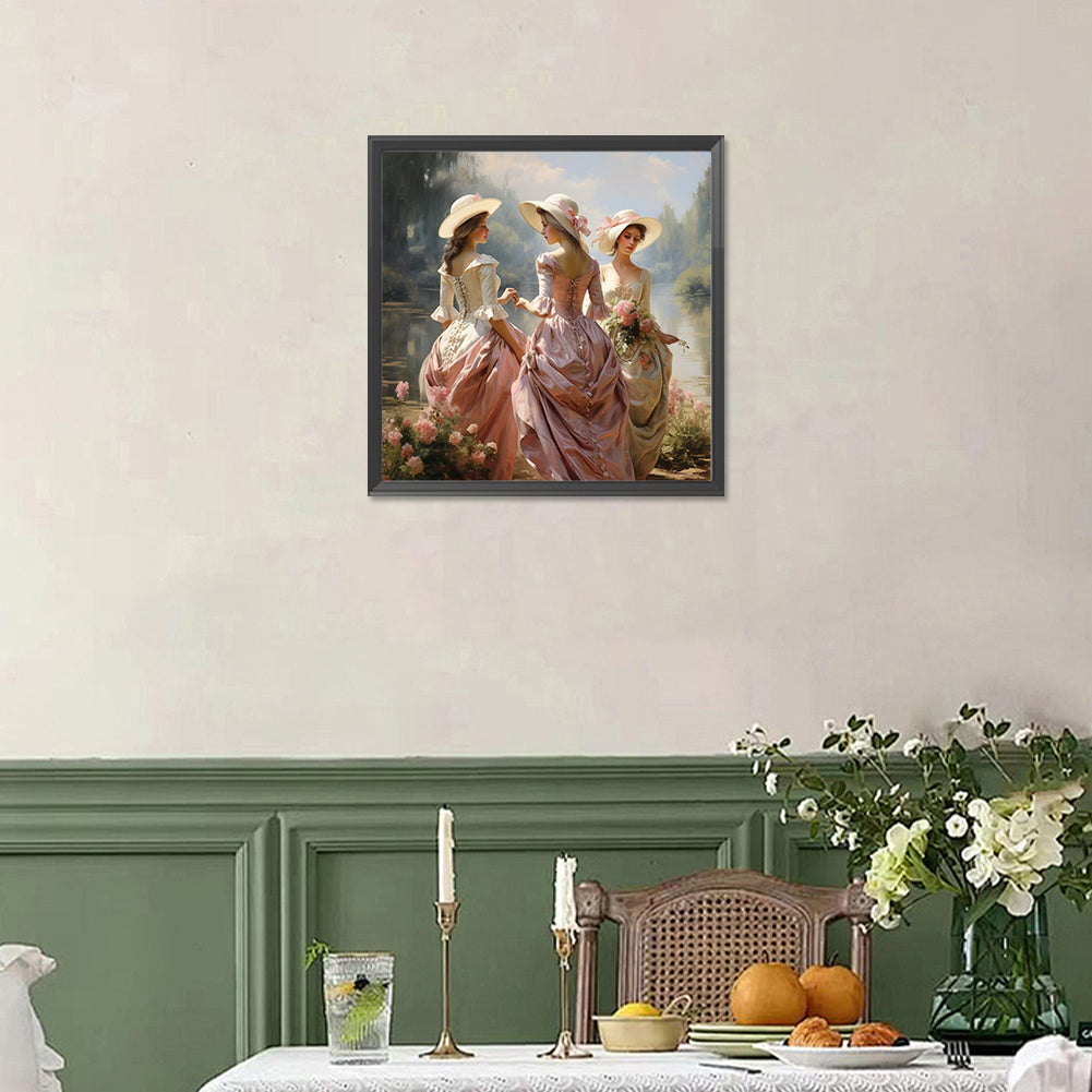 Ladies' Party - Full Square Drill Diamond Painting 40*40CM