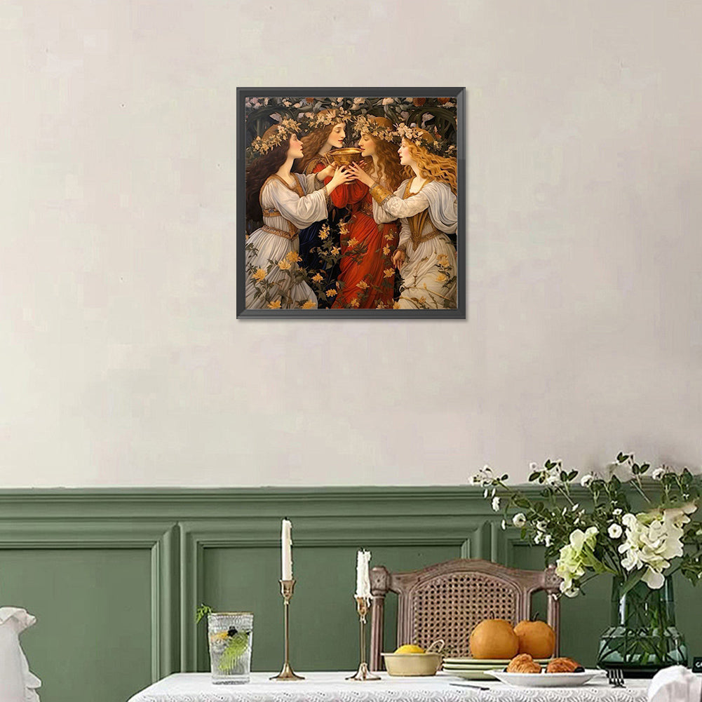 Holy Grail - Full Square Drill Diamond Painting 40*40CM