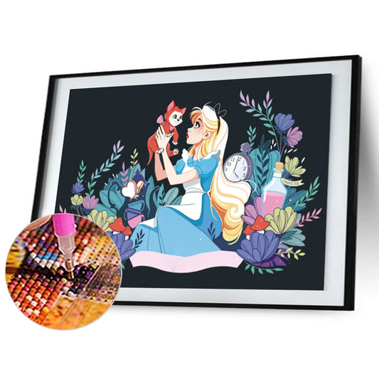 Disney Cartoons - Full Round Drill Diamond Painting 40*30CM