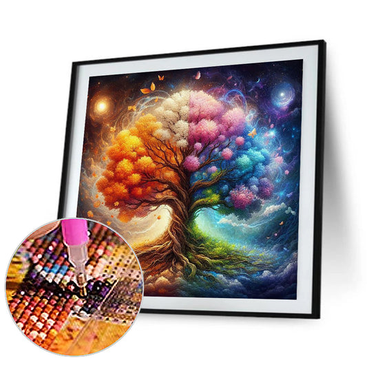 Tree Of Life - Full Round Drill Diamond Painting 40*40CM