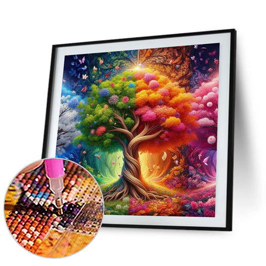 Tree Of Life - Full Round Drill Diamond Painting 40*40CM