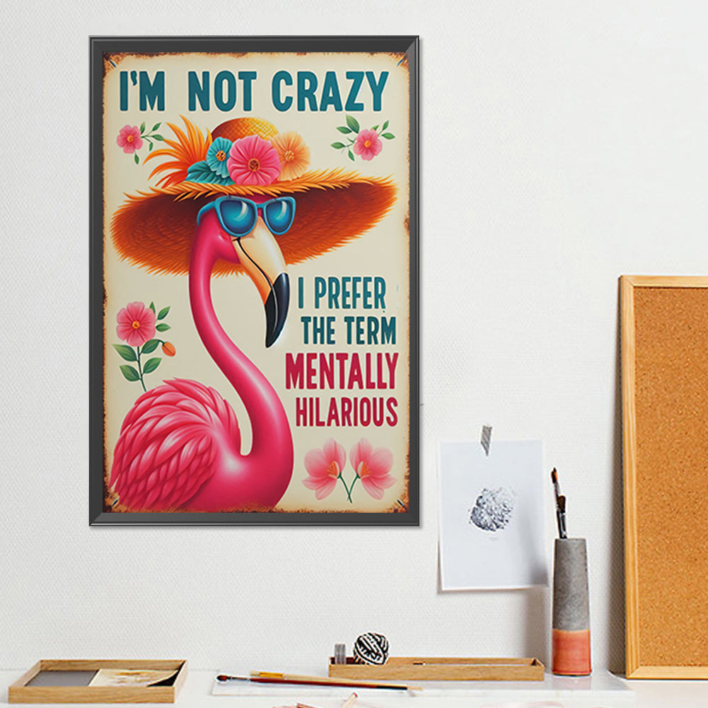 Summer Flamingo - Full Round Drill Diamond Painting 30*45CM