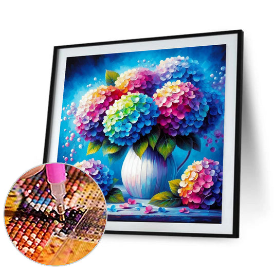 Hydrangea - Full Round Drill Diamond Painting 30*30CM