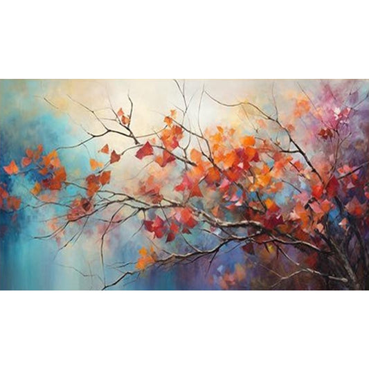 Leaves - Full Round Drill Diamond Painting 70*40CM