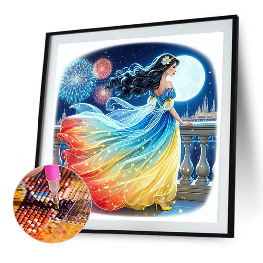 Disney Princesses - Full Round Drill Diamond Painting 40*40CM