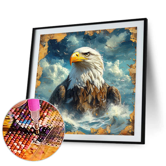 Eagle - Full Round Drill Diamond Painting 40*40CM