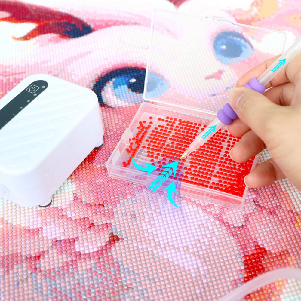 Diamond Aid Tool Portable Vacuum Diamond Painting Pen Kit with Pen for Art Craft